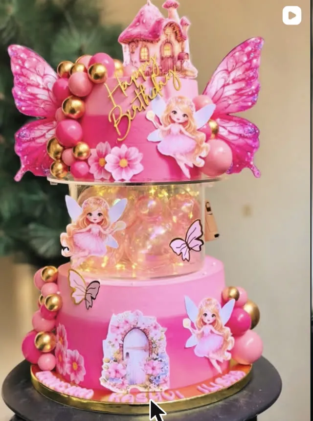 Custom celebration cake by Cherry Crumble Cake Studio, Noida