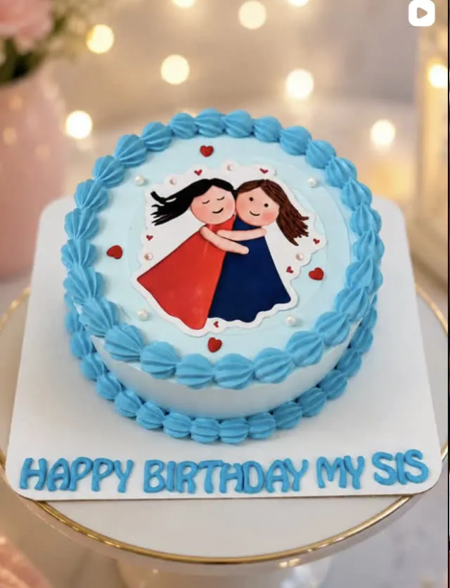 Custom celebration cake by Cherry Crumble Cake Studio, Noida
