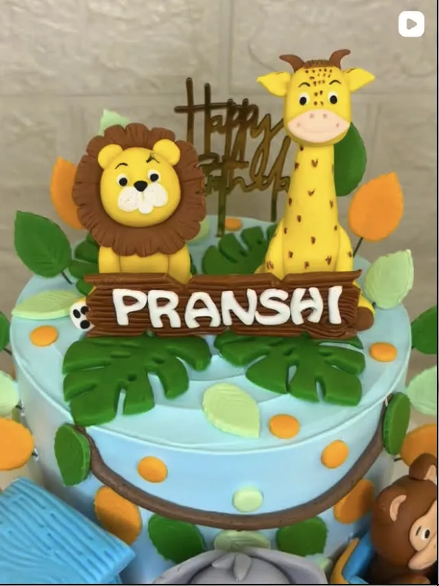 Custom celebration cake by Cherry Crumble Cake Studio, Noida